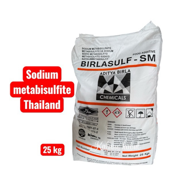 Sodium metabisulfite - sodium metabisulphit thailand - 25 kg