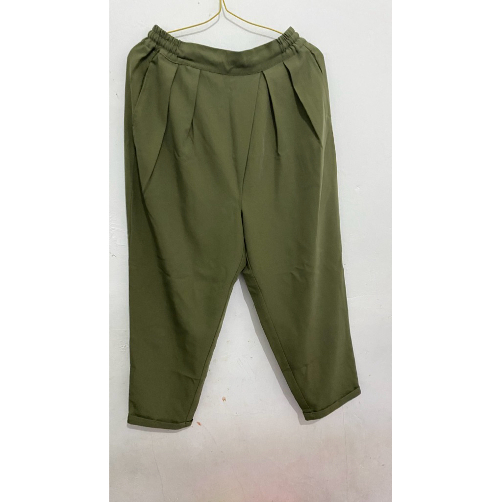 PRELOVED KULOT HIJAU JUMBO