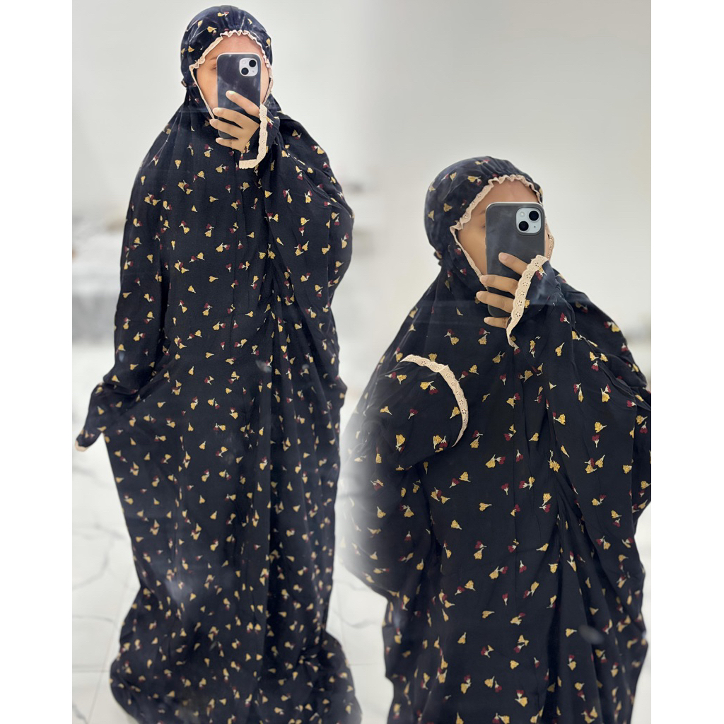 MUKENA RAYON MOTIF RENDA