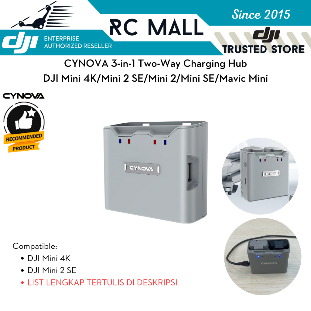 Battery Charging Hub DJI Mini 4K DJI Mini 2 SE Charger Baterai DJI Mini 4K DJI Mini 2 SE DJI Mini 2 