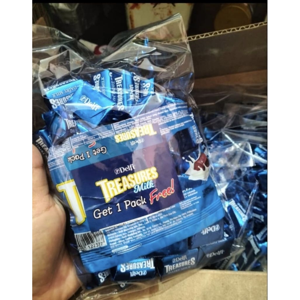 coklat delfi treasure milk cookies isi 48 coklat delfi kiloan coklat delfi asli