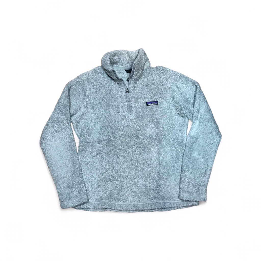 Vintage patagonia Grey Polar Fleece Half zipper  Size S  Pxl 61 x 50 cm