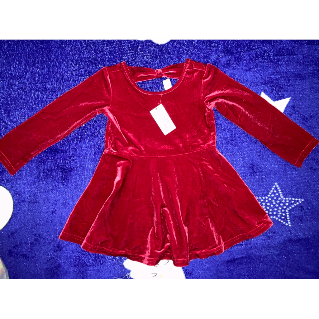 PLACE VELVET DRESS