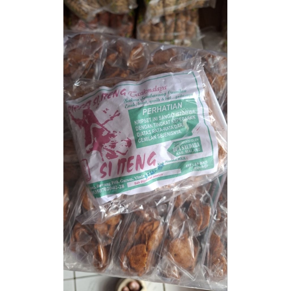 Kripik Setan Pedas Si Iteng - Pedas Mantap, Crispy, Camilan Favorit