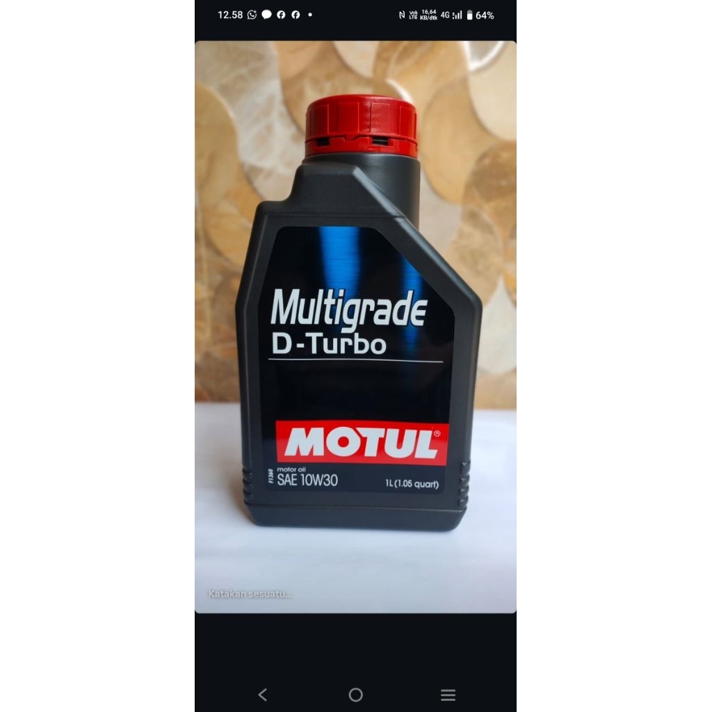Motul Multigrade D-Turbo 10W30