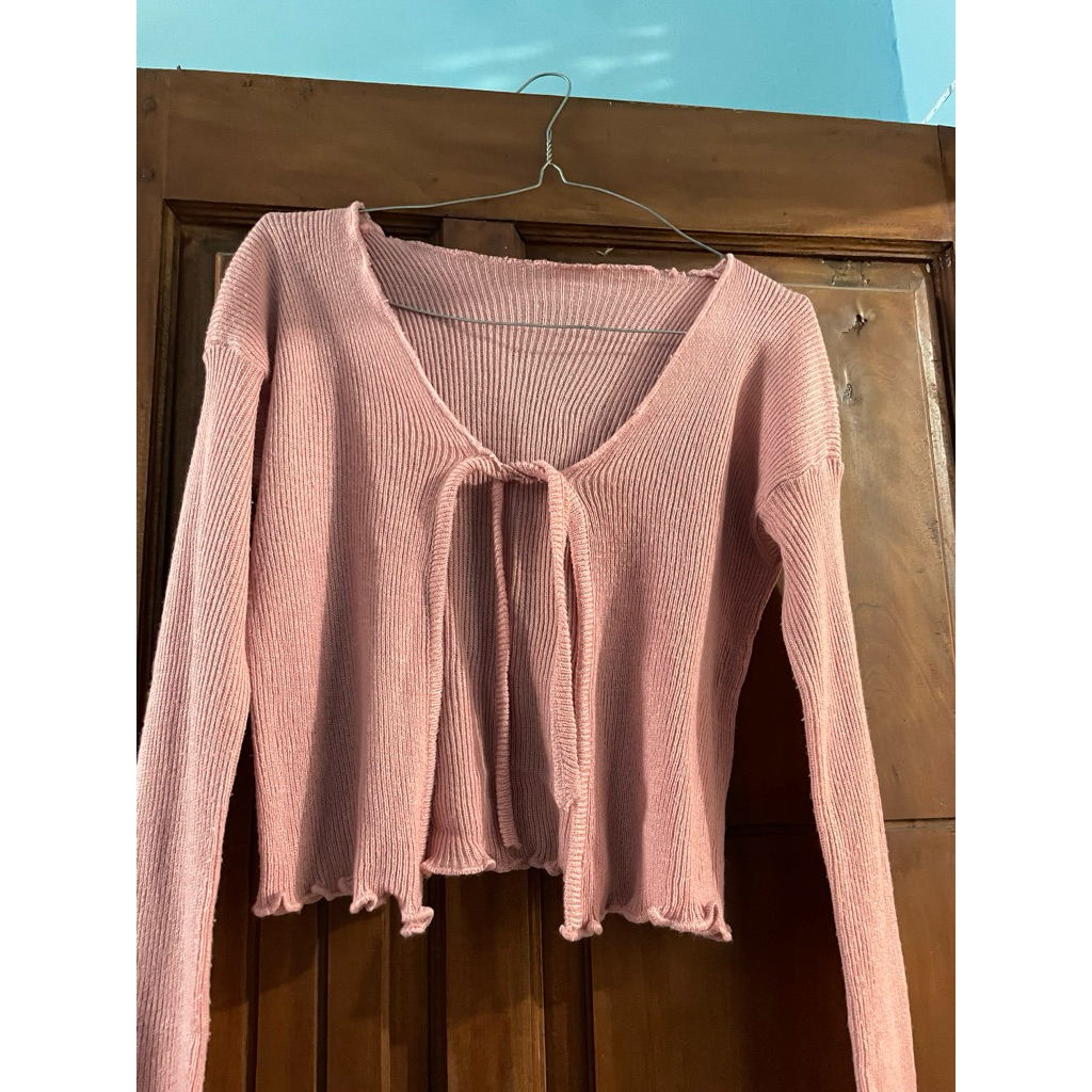 cardigan pink