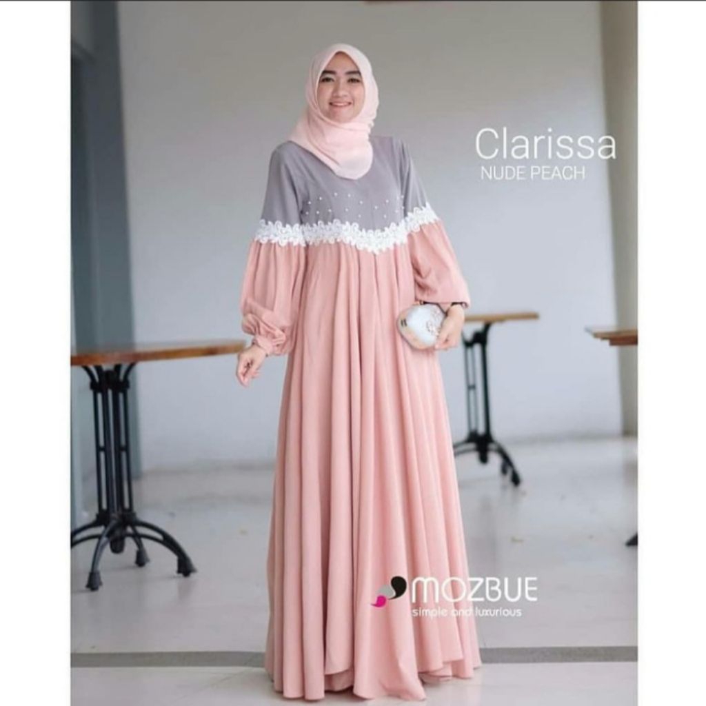 Dress Cantik Lebaar Mewwah | Preloved Clarissa Dress By Mozbue