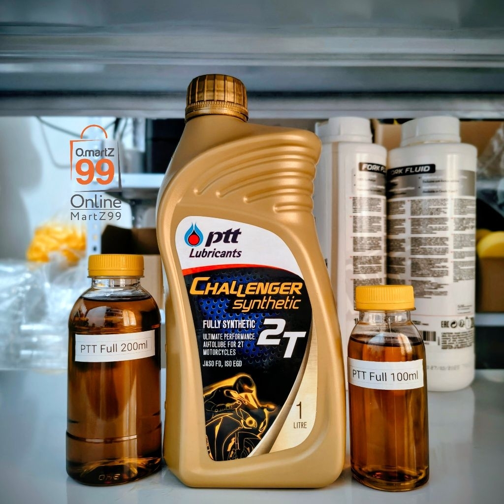 PTT Challenger 2T Oli Samping Full Synthetic  | 100 200ml |