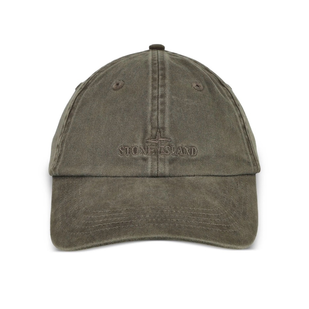 Stone Island Embroidered Logo Baseball Cap
