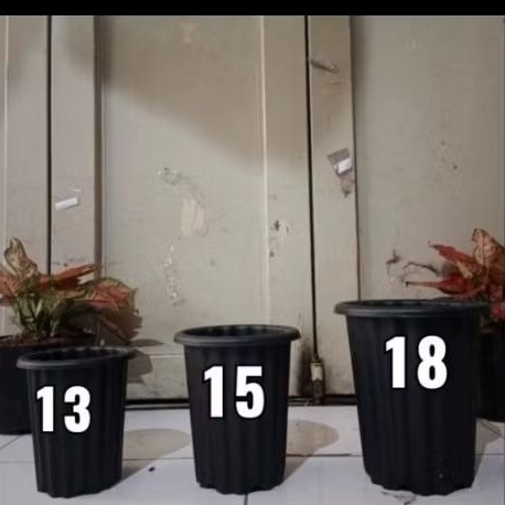 pot tinggi model yogap, pot Swiss warna, pot bunga tinggi, pot tanaman