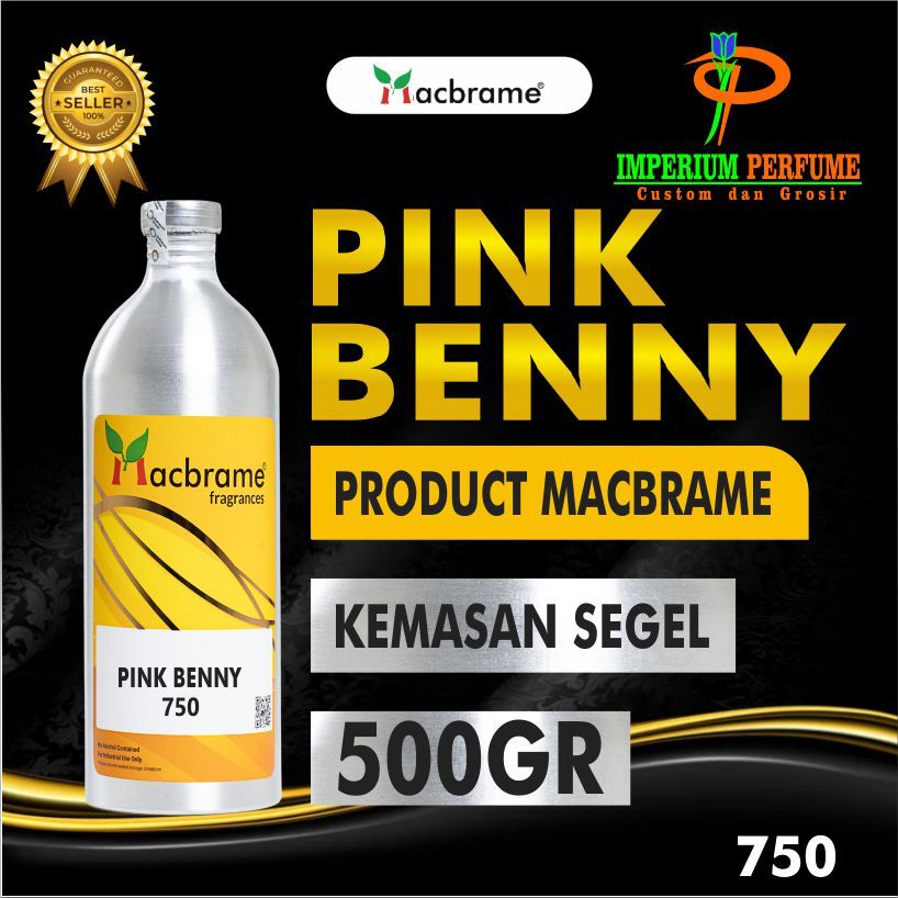PINK BENNY BIBIT PARFUM MURNI BY MACBRAME HARUM BENETON PINK PARADISE UK 1KG & 500GR