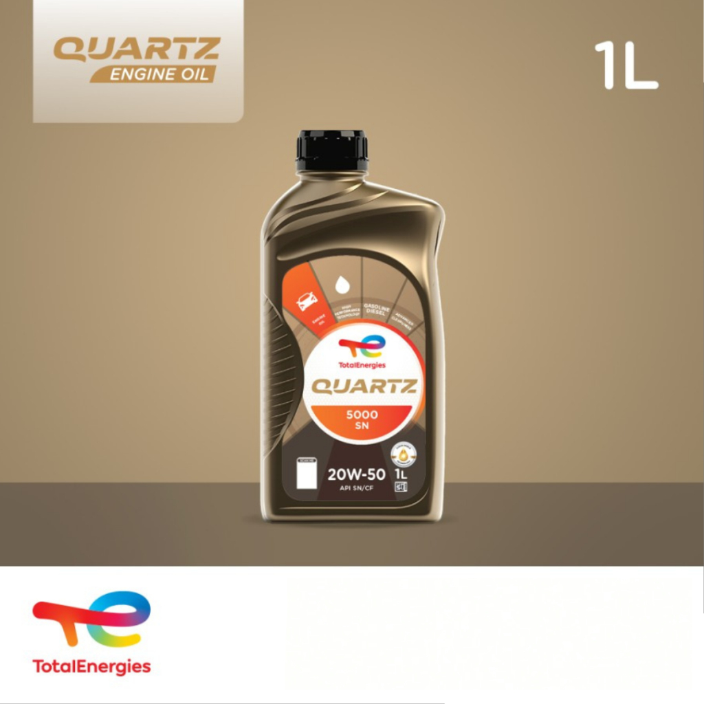Oli Mobil Total Quartz 5000 20W50 - 1 Liter