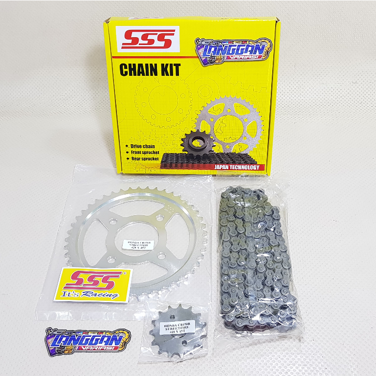 Gear Gir Set SSS Honda CB150 R CB150R Street Fire (Baut 4)