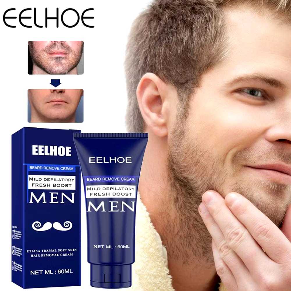 306 Krim Perontok Penghilang Bulu Ketiak Kumis Jenggot Tanpa Rasa Sakit 60ml