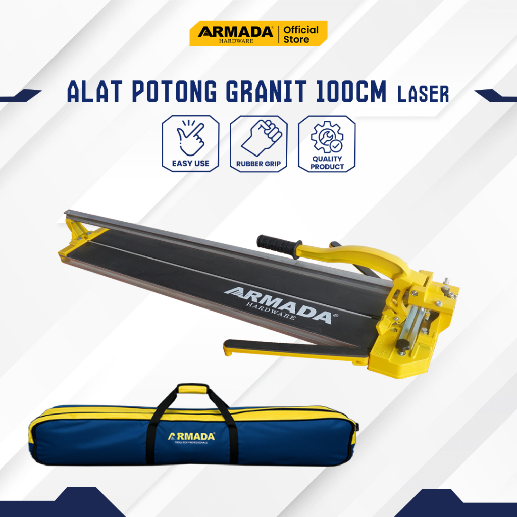 ARMADA Alat Potong Granit Keramik Manual 100CM Alat Potong Laser Manual Alat Potong Keramik Murah