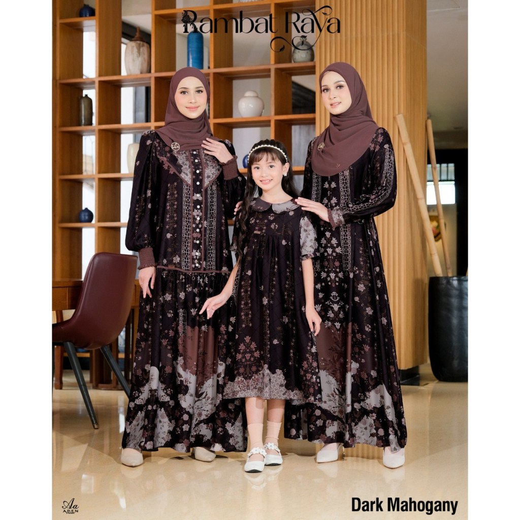 FAMSET RAMBAT RAYA BY ADEN HIJAB (SERIES MOM)
