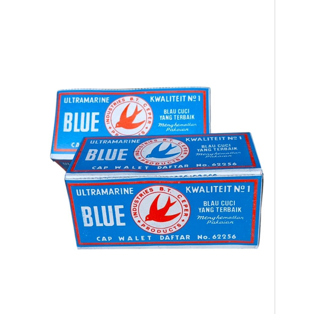 Blau Cuci Cap Walet Kemasan Kotak Isi 4 Pcs ( Mencuci Pakaian )