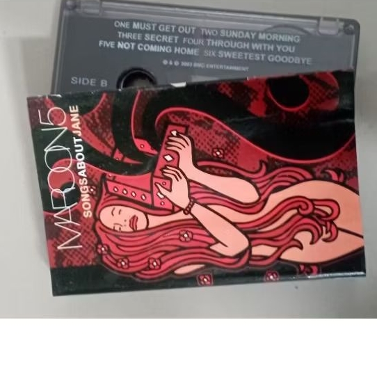 kaset pita maroon five song about jane