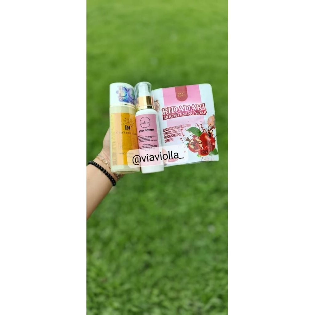 1 PAKET DC GLOW(SABUN BIDADARI)