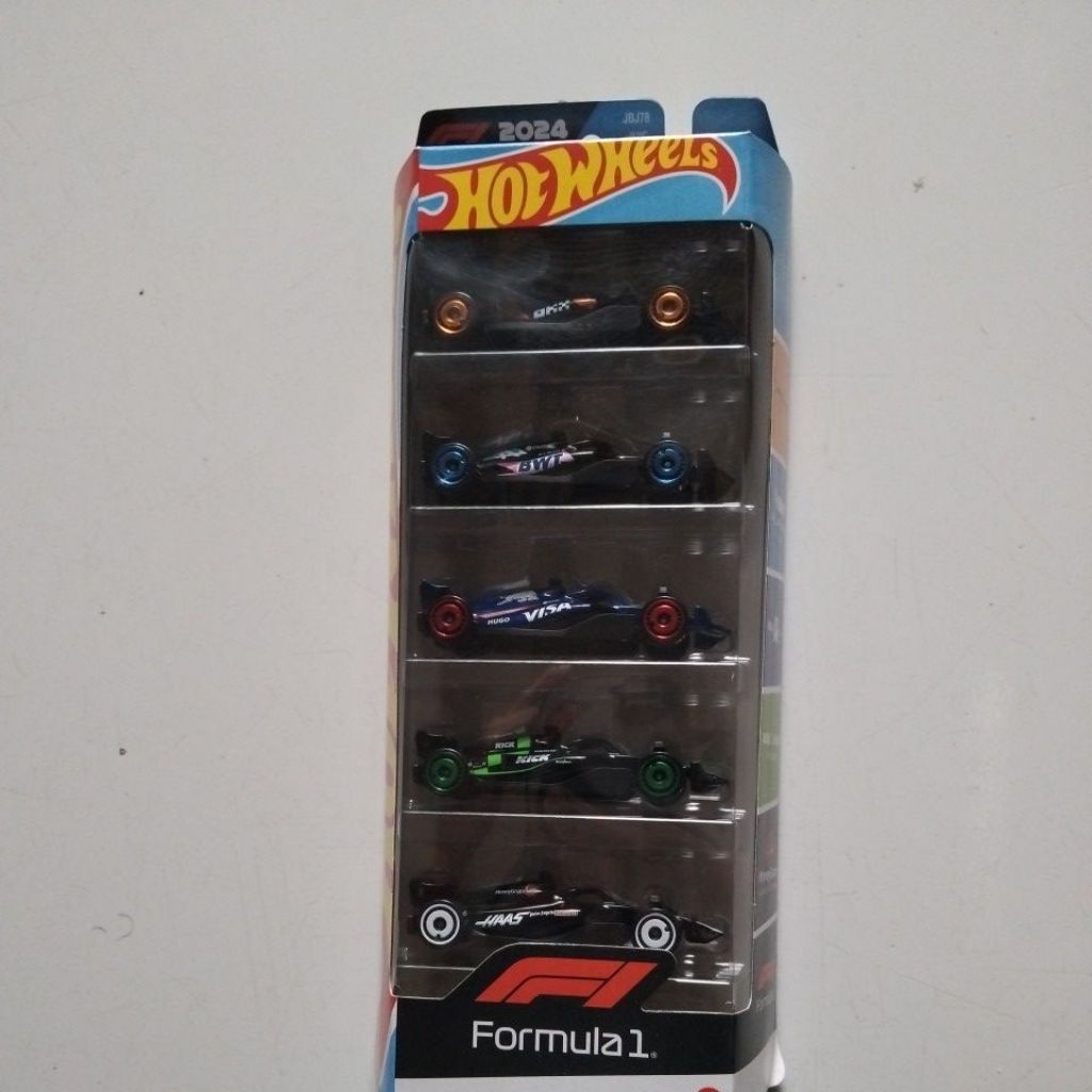 HOT WHEELS FORMULA F1 PACK 5
