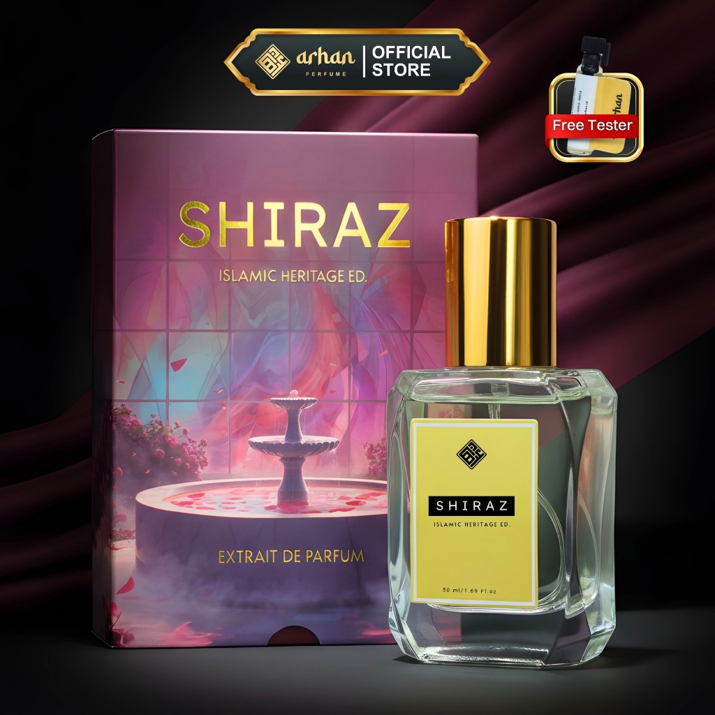 ARHAN Parfum Shiraz Islamic Heritage Ed 50ml 30ml 10ml Extrait De Parfum