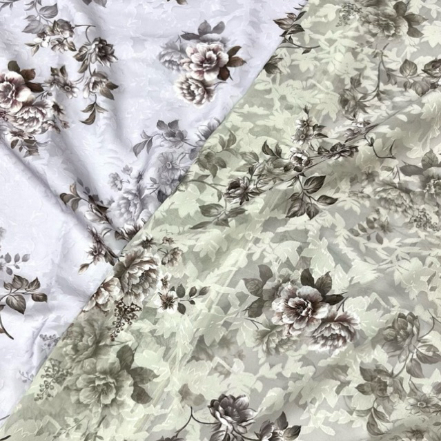 Kain Chiffon Print Samara Sifon Motif