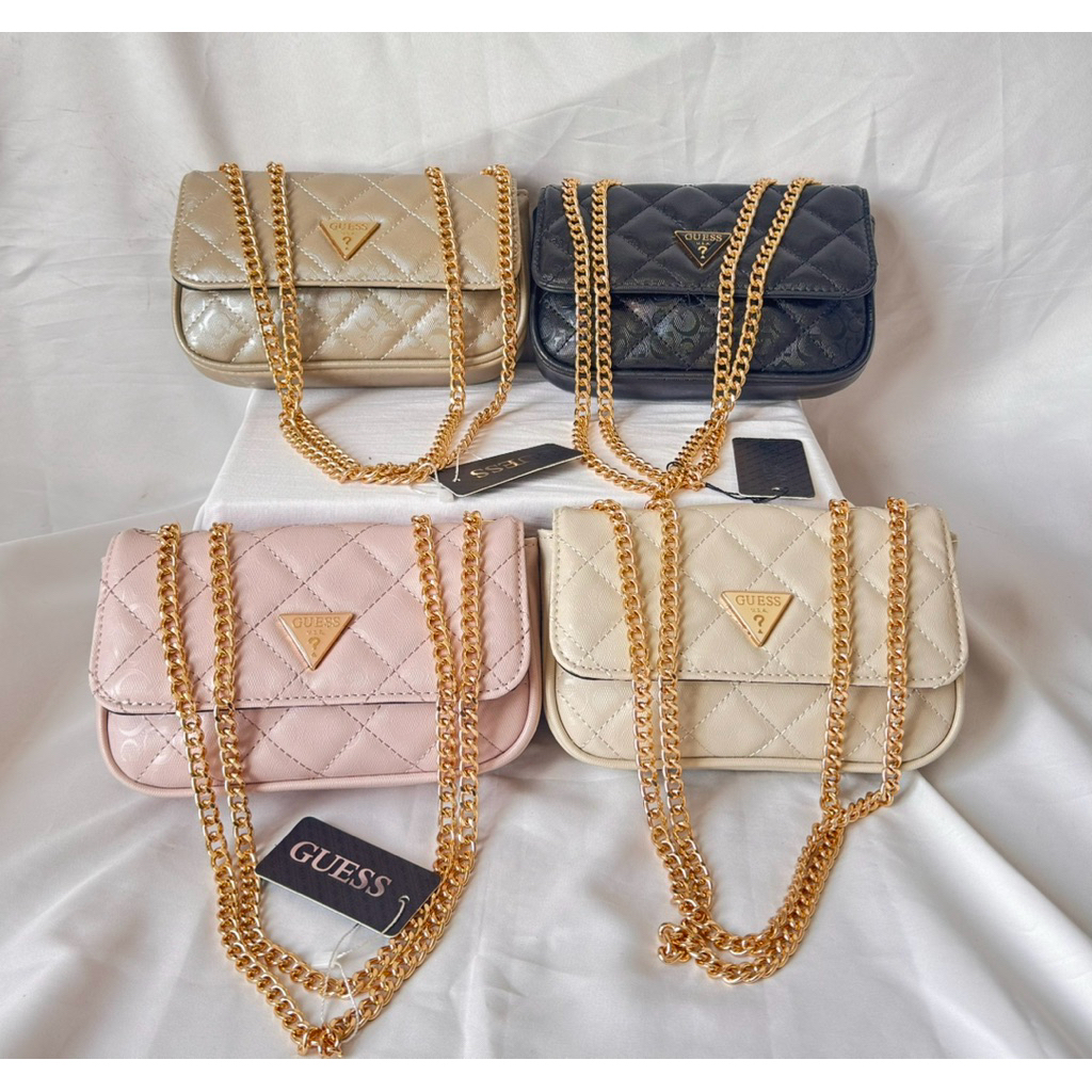 Guess Cessily Slingbag -Mini Bag Rantai
