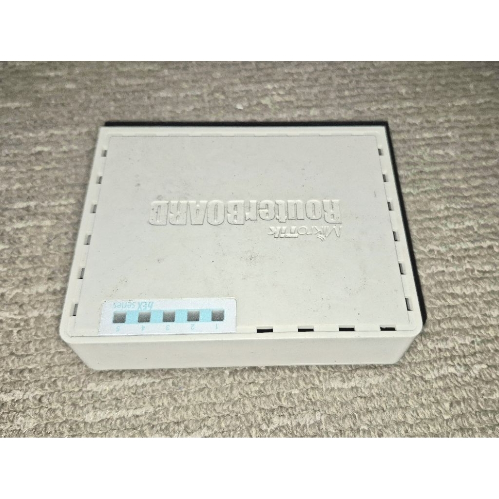 MikroTik RB750R2 RouterBOARD RB750 R2 Bekas Normal Siap Pakai