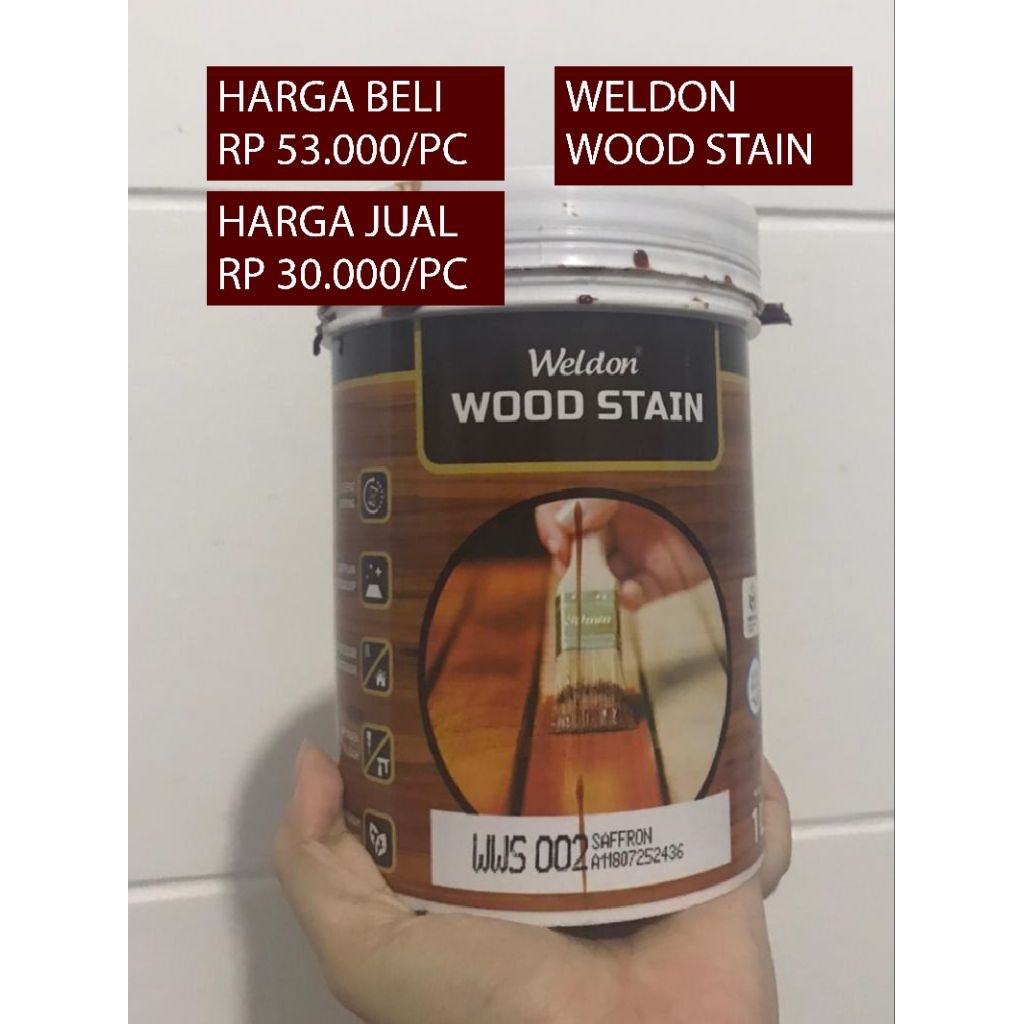 WELDON WOOD STAIN