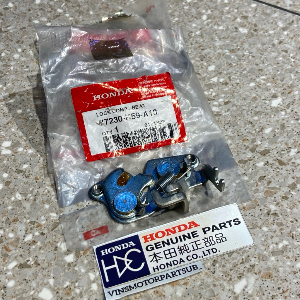 77230 K59 A10 ENGSEL JOK VARIO 125/150 OLD SCOOPY KEYLESH BEAT LED 2015-2023 ORIGINAL AHM