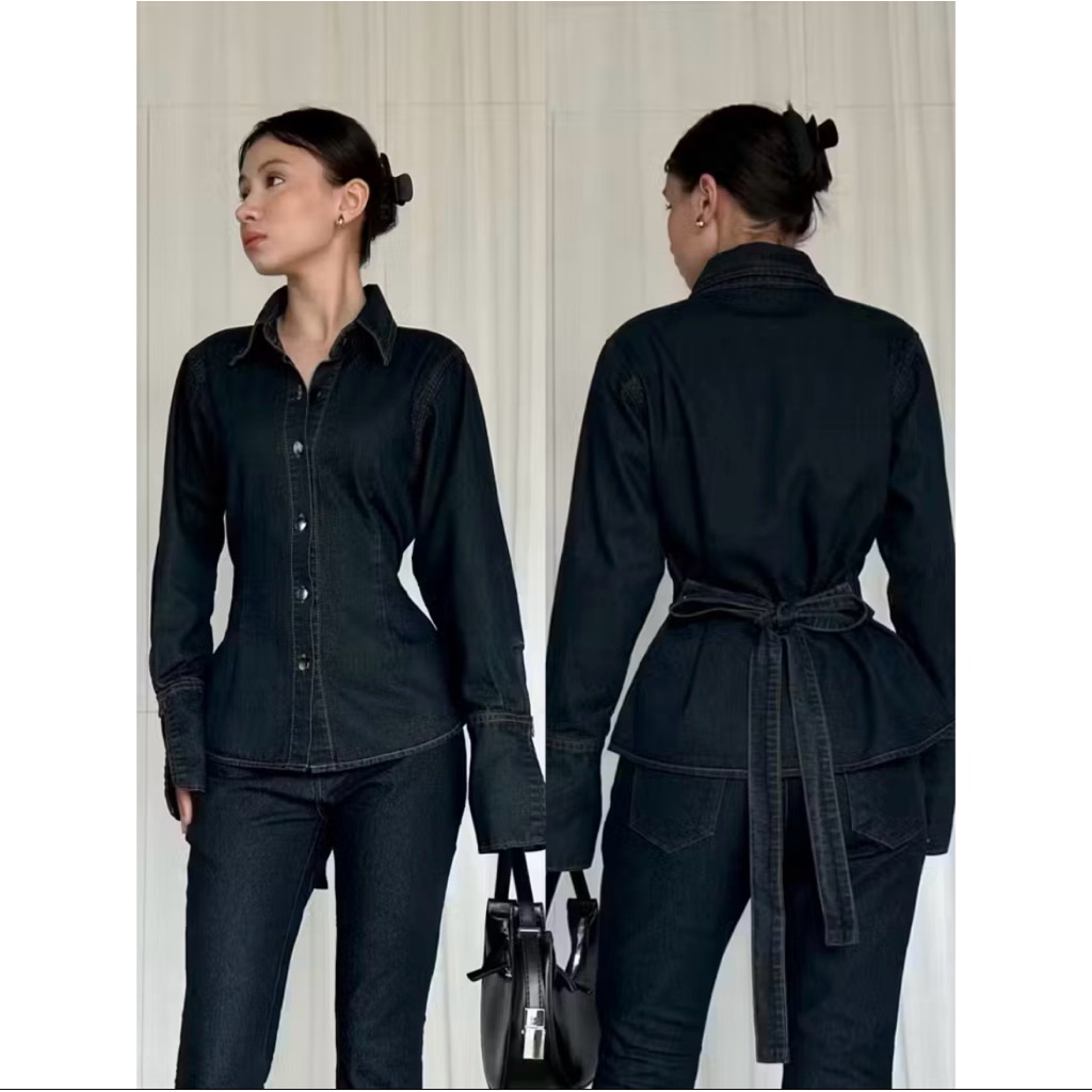 preloved gracias label yara shirt denim