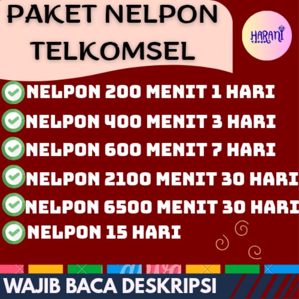 Paket NELPON TELKOMSEL | TELKOMSEL NELPON