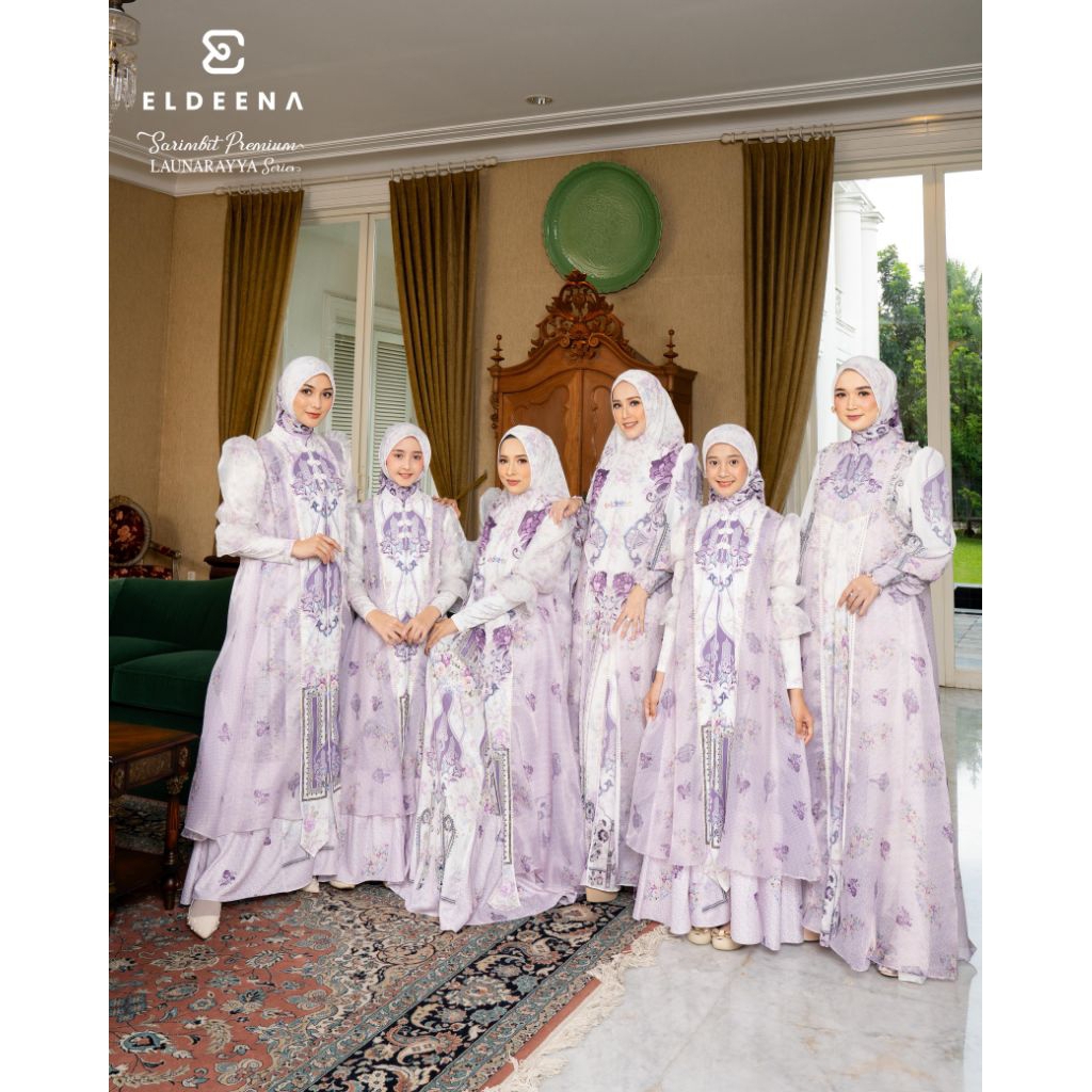 Launarayya Sarimbit couple Family ied series by Eldeena