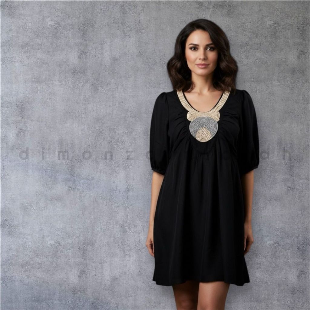 Chiffon Mini Dress - preloved