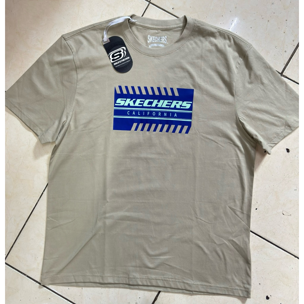 Kaos Skechers Katun Pria Original BIGSALE