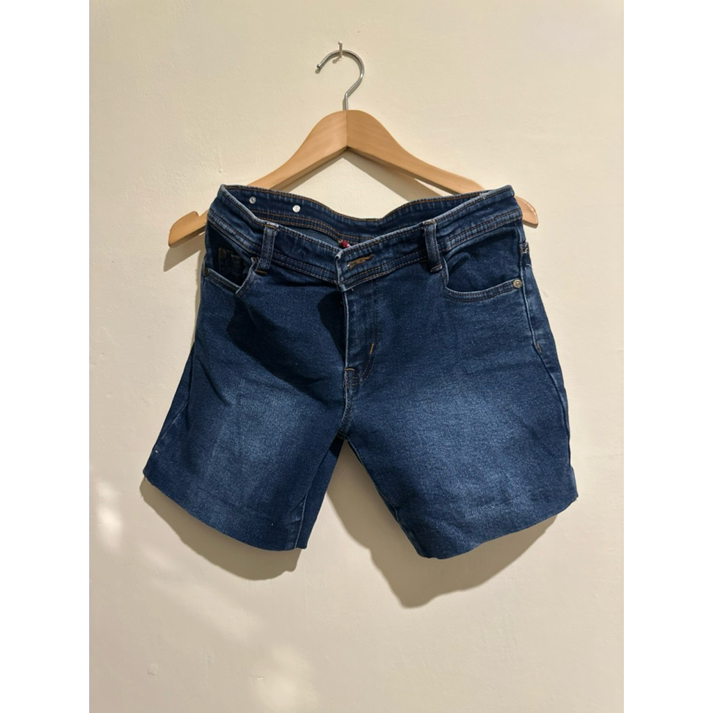 Hotpans Jean premium | celana pendek jean tebal