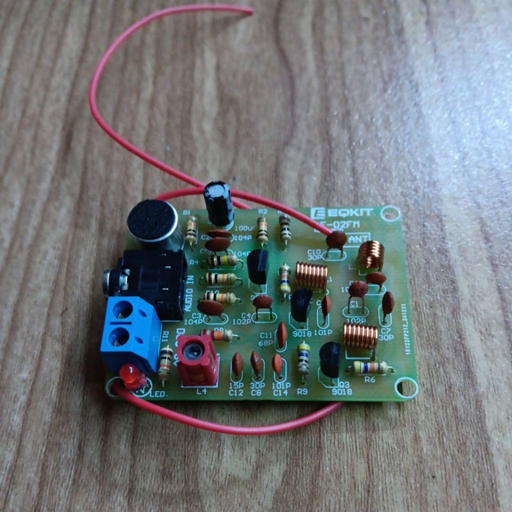 Mic wireless pemancar fm kit