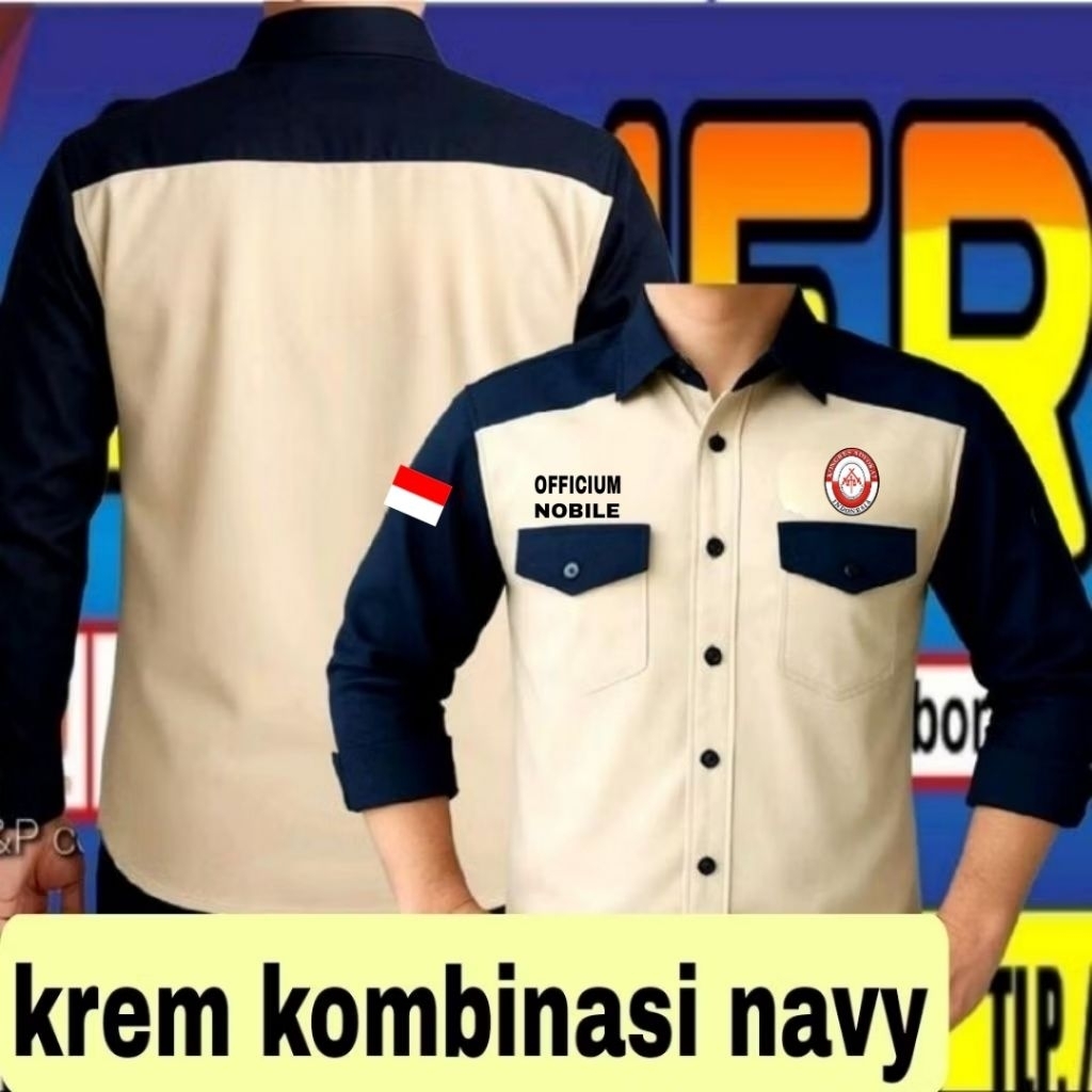 ready stok full bordir Kemeja KAI baju kai seragam KAI kemeja kongres advokat Indonesia baju kongres