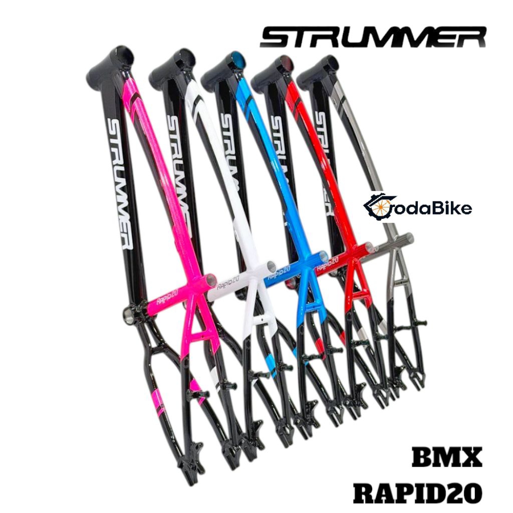 Frame batangan bmx strummer rapid20 aluminium