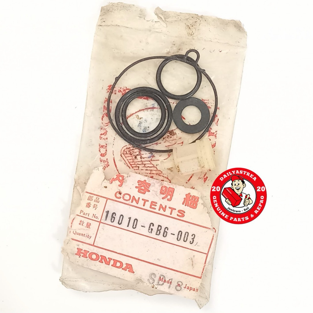 GASKET SET SEAL SIL PACK KARBU KARBURATOR HONDA ASTREA 800 STAR ORIGINAL ORI JAPAN 16010-GB6-003
