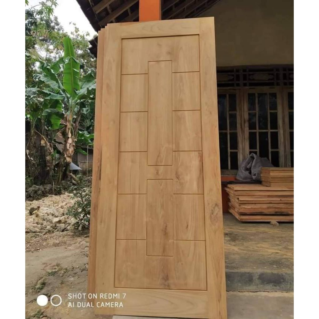pintu minimalis jati tua