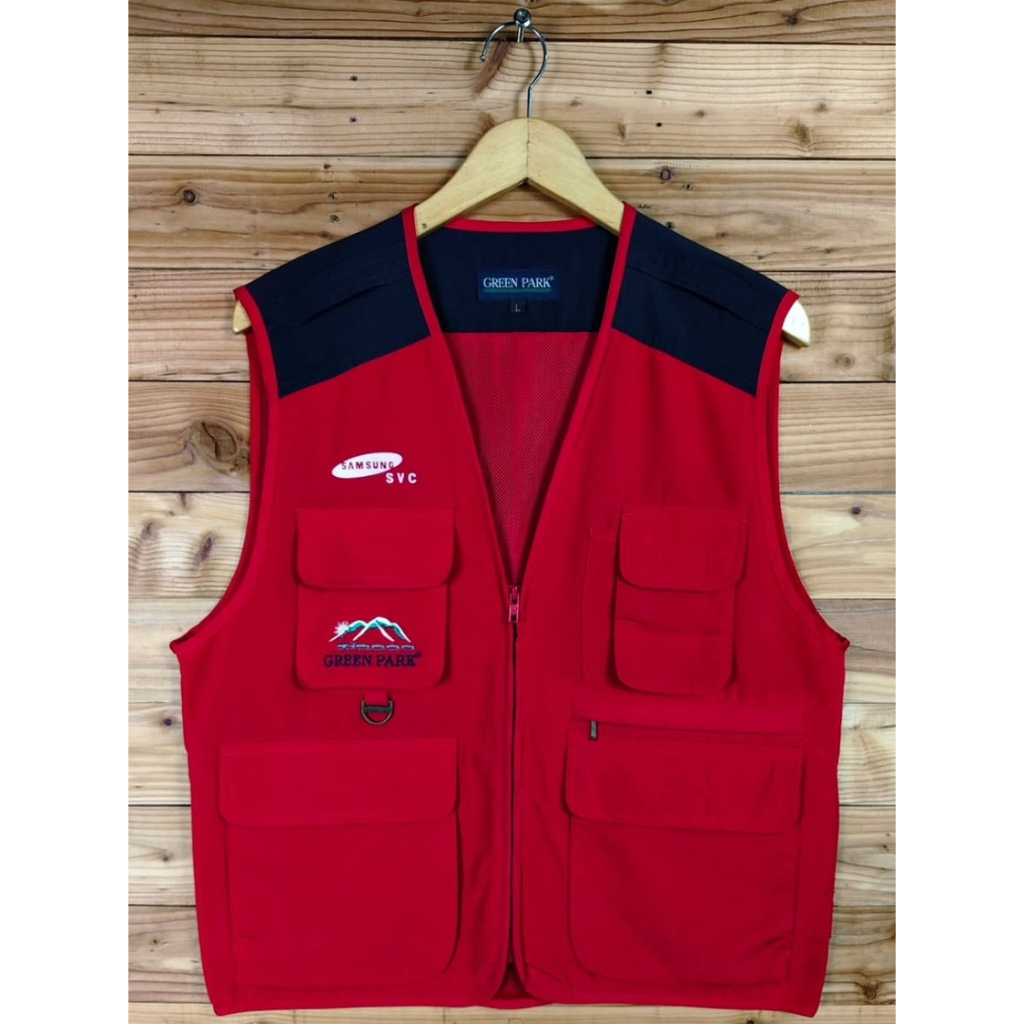 GREEN PARK UTILITY TACTICAL VEST SIZE M to L, LD 108