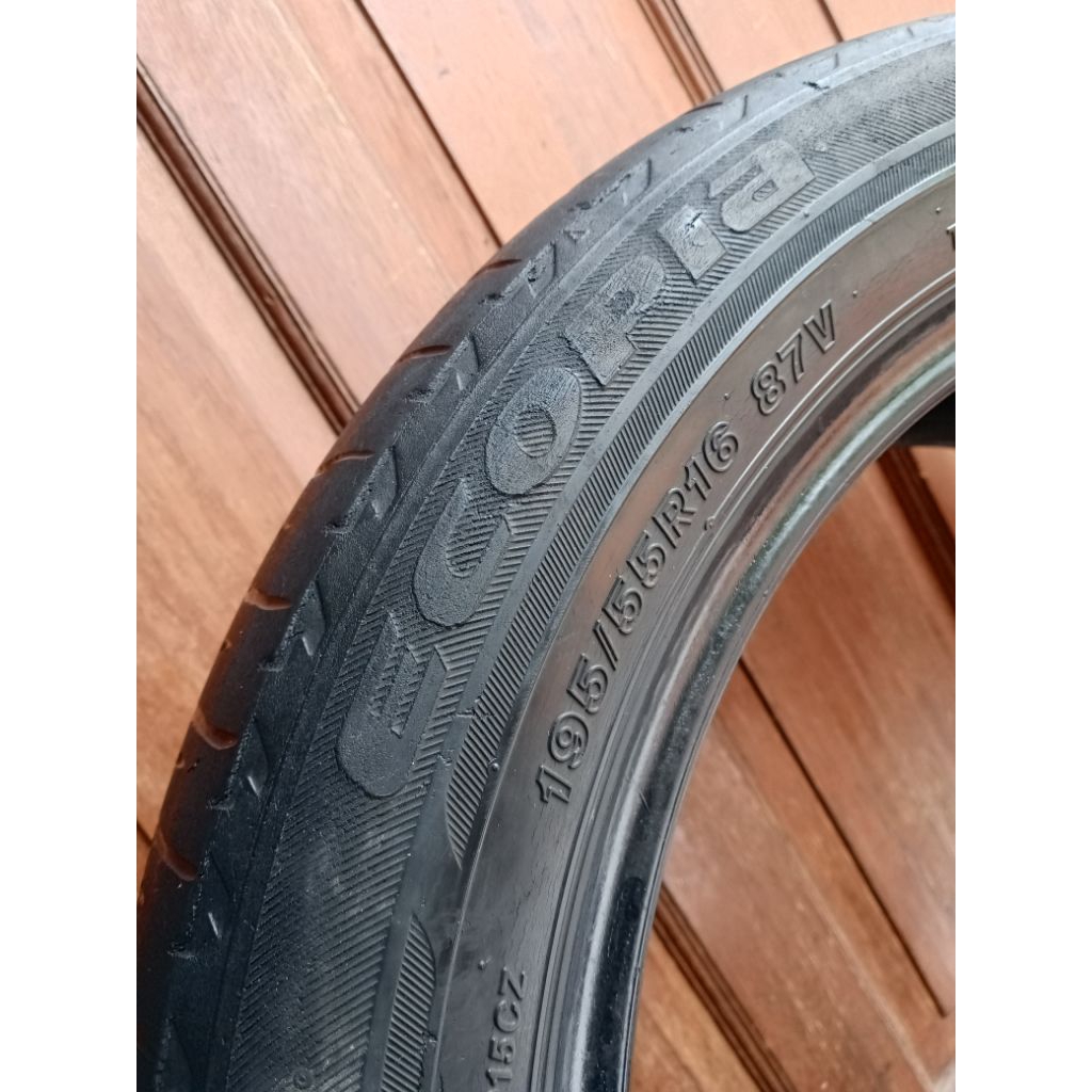 1PCS 195-55 R16 Bridgestone ecopia