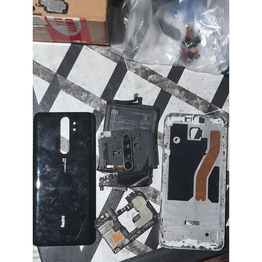 Mesin Redmi note 8 pro 6/128 matot