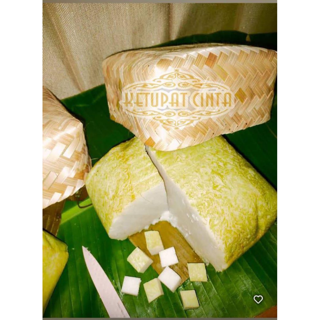 KETUPAT CINTA VIRAL (KETUPAT/ LONTONG BESEK) berat -+ 3 kg