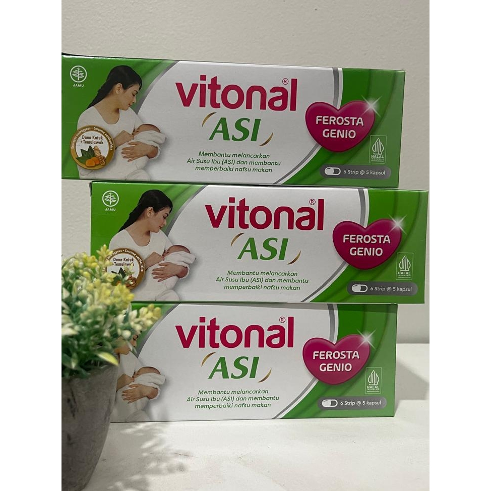 Vitonal ASI - suplemen penyubur ASI - Exp 2027