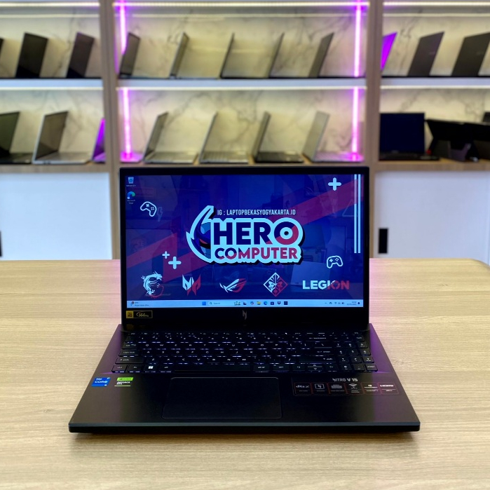 Laptop ACER Nitro V15 Intel core i5 gen 13, Nvidia RTX2050 (Ram 8gb)