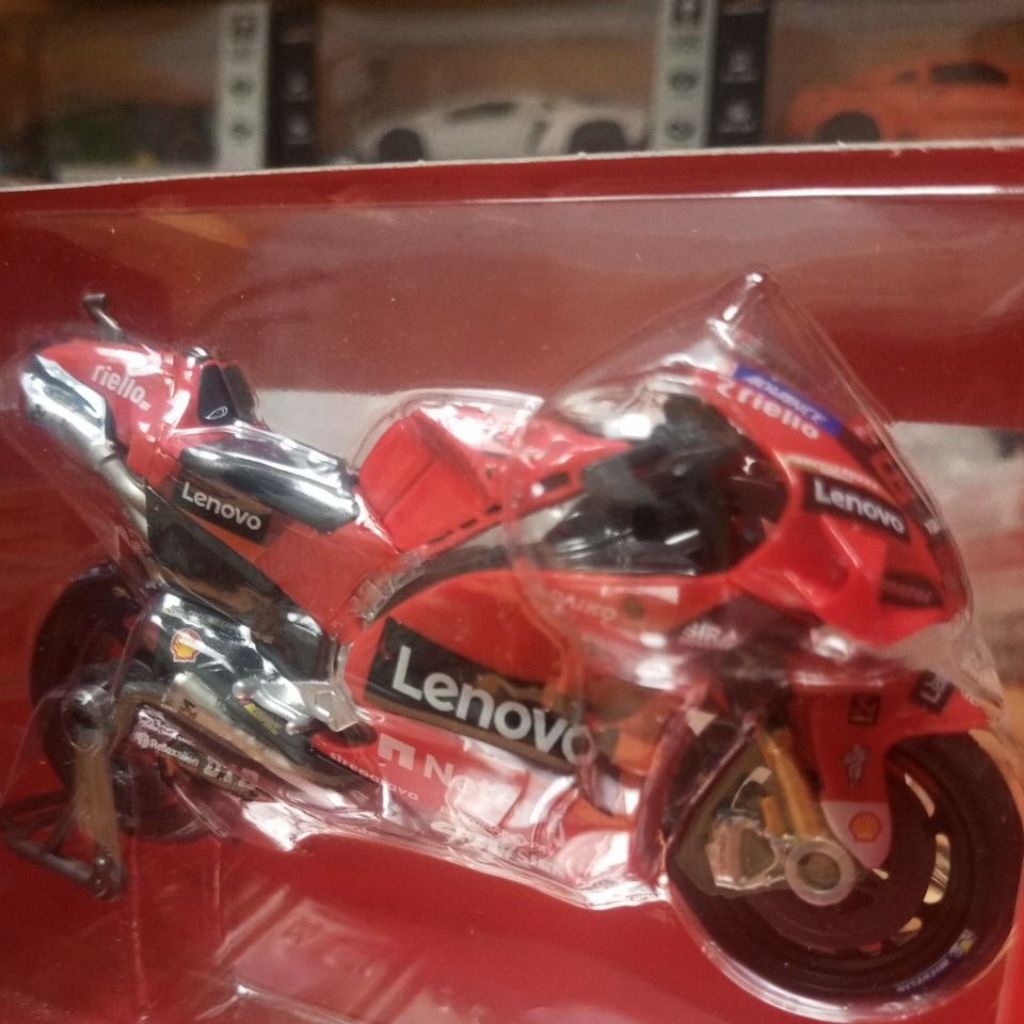 Diecast miniatur motor lenovo maisto desmosedici GP 2022