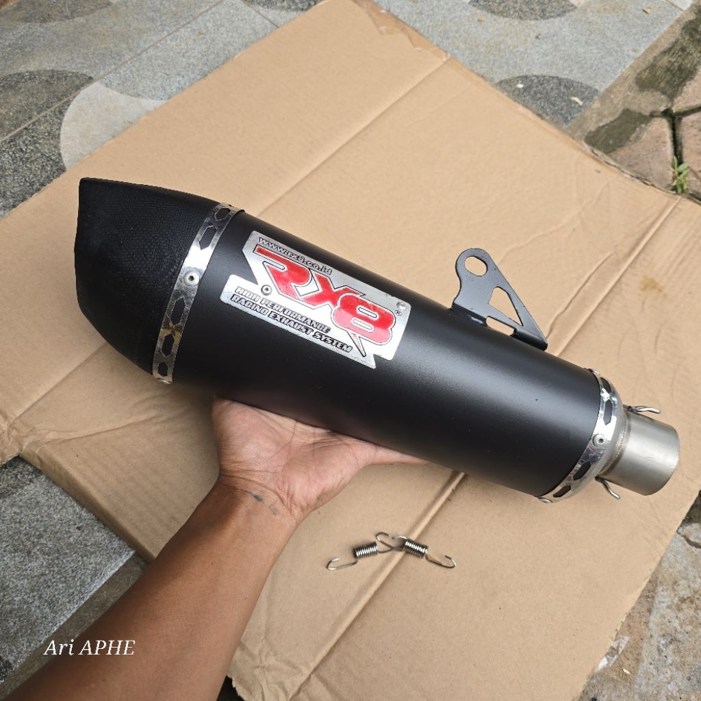 slincer knalpot rx8 wrx8 trigalant trioval original