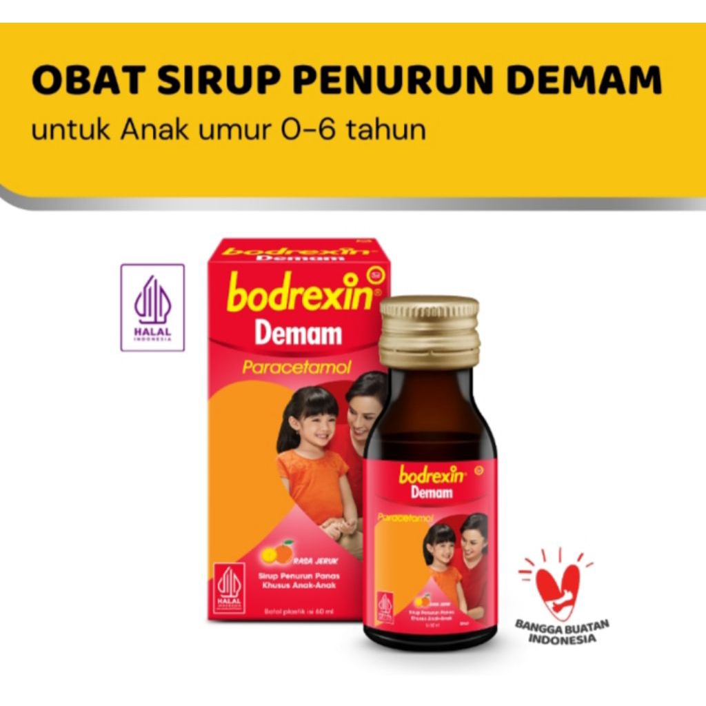Bodrexin Demam Sirup Anak 60Ml
